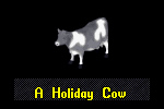 holiday cow