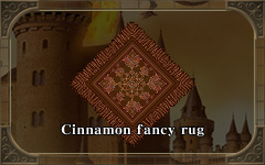 Cinnamon fancy rug
(O~)